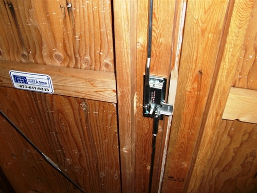 3 Point Shed Door Locking System