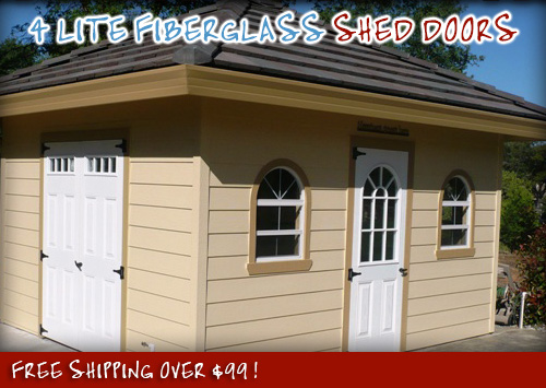 SHED DOORS - N - MORE your one stop shop for all your storage shed ...